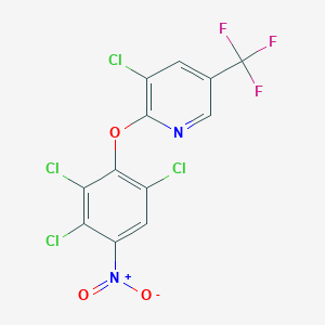 3-Chloro-2-(2,3,6-trichloro-4-nitrophenoxy)-5-(trifluoromethyl)pyridine