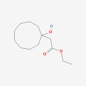 Ethyl (1-hydroxycyclononyl)acetate