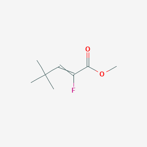 Methyl 2-fluoro-4,4-dimethylpent-2-enoate