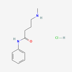 B1432015 4-(methylamino)-N-phenylbutanamide hydrochloride CAS No. 1797018-11-1