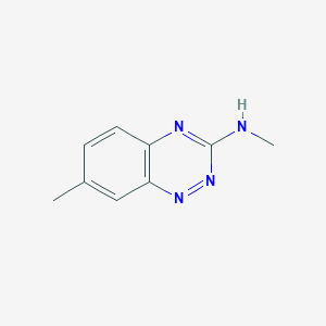 N,7-Dimethyl-1,2,4-benzotriazin-3-amine