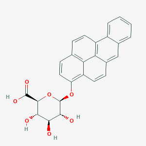 molecular formula C26H20O7 B143202 苯并(a)芘-3-O-葡萄糖醛酸苷 CAS No. 60262-81-9