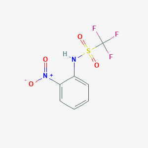 B1432021 1,1,1-trifluoro-N-(2-nitrophenyl)methanesulfonamide CAS No. 23384-28-3