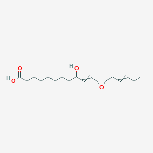 9-Hydroxy-11-[3-(pent-2-EN-1-YL)oxiran-2-YL]undec-10-enoic acid