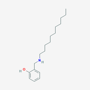 Phenol, 2-[(undecylamino)methyl]-