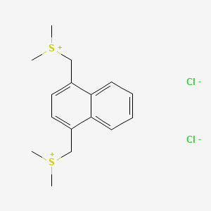 [Naphthalene-1,4-diylbis(methylene)]bis(dimethylsulfanium) dichloride