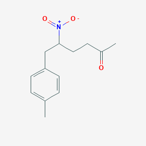 6-(4-Methylphenyl)-5-nitrohexan-2-one