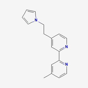 2,2'-Bipyridine, 4-methyl-4'-[2-(1H-pyrrol-1-yl)ethyl]-