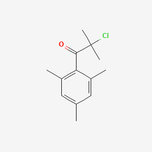 2-Chloro-2-methyl-1-(2,4,6-trimethylphenyl)propan-1-one