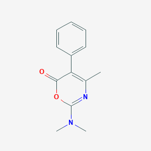 2-(Dimethylamino)-4-methyl-5-phenyl-6H-1,3-oxazin-6-one