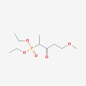 Diethyl (5-methoxy-3-oxopentan-2-yl)phosphonate