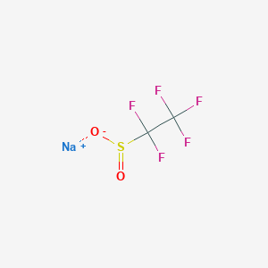 molecular formula C2F5NaO2S B1432094 Sodium pentafluoroethanesulfinate CAS No. 146542-36-1