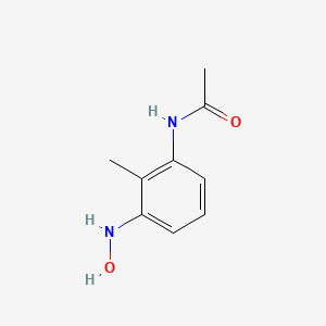 N-[3-(Hydroxyamino)-2-methylphenyl]acetamide