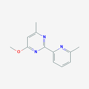 4-Methoxy-6-methyl-2-(6-methylpyridin-2-yl)pyrimidine