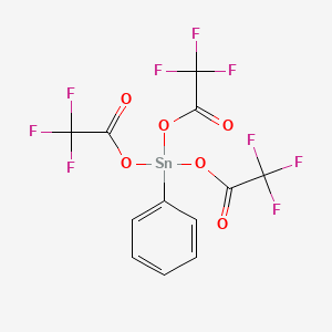 Stannane, phenyltris[(trifluoroacetyl)oxy]-