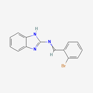 N-(1H-Benzimidazol-2-yl)-1-(2-bromophenyl)methanimine