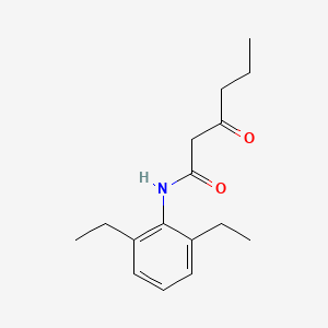 N-(2,6-Diethylphenyl)-3-oxohexanamide