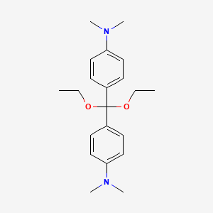 4,4'-(Diethoxymethylene)bis(N,N-dimethylaniline)