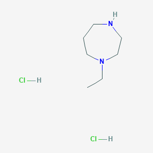 B1432136 1-Ethyl-1,4-diazepane dihydrochloride CAS No. 1219843-83-0