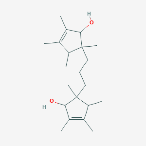 5,5'-(Propane-1,3-diyl)bis(2,3,4,5-tetramethylcyclopent-2-en-1-ol)