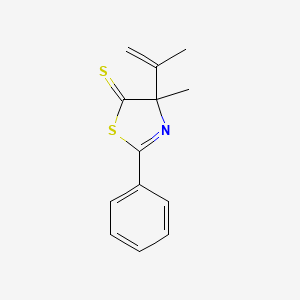 4-Methyl-2-phenyl-4-(prop-1-en-2-yl)-1,3-thiazole-5(4H)-thione