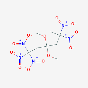 3,3-Dimethoxy-1,1,1,5,5-pentanitrohexane