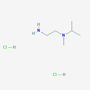 molecular formula C6H18Cl2N2 B1432158 N-Isopropyl-N-methyl-1,2-ethanediamine dihydrochloride CAS No. 1609403-04-4