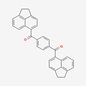 (1,4-Phenylene)bis[(1,2-dihydroacenaphthylen-5-yl)methanone]