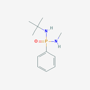 N-tert-Butyl-N'-methyl-P-phenylphosphonic diamide