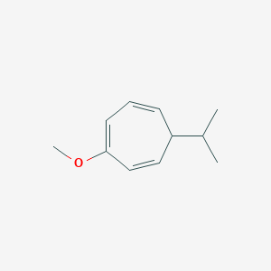 molecular formula C11H16O B143216 3-Methoxy-7-propan-2-ylcyclohepta-1,3,5-triene CAS No. 126893-52-5