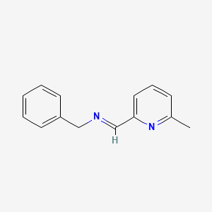 (E)-N-Benzyl-1-(6-methylpyridin-2-yl)methanimine