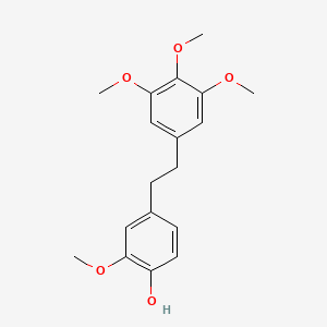 2-Methoxy-4-[2-(3,4,5-trimethoxyphenyl)ethyl]phenol