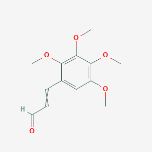 3-(2,3,4,5-Tetramethoxyphenyl)prop-2-enal