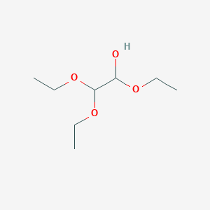 molecular formula C8H18O4 B14322392 1,2,2-Triethoxyethan-1-ol CAS No. 103382-54-3