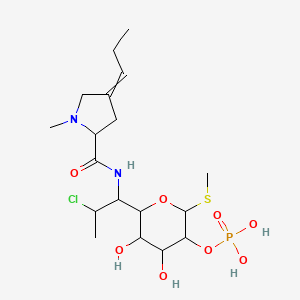 molecular formula C18H32ClN2O8PS B1432242 脱氢克林霉素磷酸酯 CAS No. 1309349-64-1