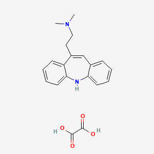 5H-Dibenz(b,f)azepine, 10-(2-(dimethylamino)ethyl)-, oxalate