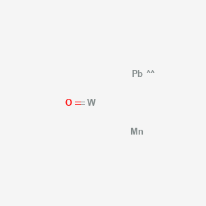 molecular formula MnOPbW B14322478 CID 71335368 CAS No. 110687-28-0