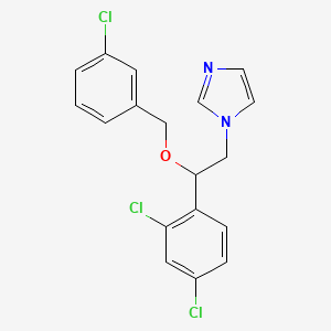 molecular formula C18H15Cl3N2O B1432273 Miconazole Impurity B CAS No. 913837-72-6