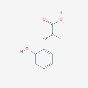 3-(2-Hydroxyphenyl)-2-methylprop-2-enoic acid