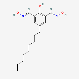 6-[(E)-hydroxyiminomethyl]-2-(hydroxyiminomethyl)-4-nonylphenol