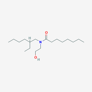 molecular formula C18H37NO2 B14323086 N-(2-Ethylhexyl)-N-(2-hydroxyethyl)octanamide CAS No. 105937-24-4