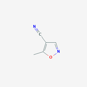 B1432311 5-Methylisoxazole-4-carbonitrile CAS No. 260555-29-1