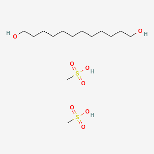 Dodecane-1,12-diol;methanesulfonic acid