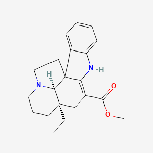 molecular formula C21H26N2O2 B1432367 (+-)-Vincadifformine CAS No. 18374-17-9