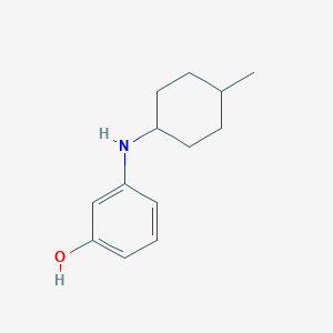 3-[(4-Methylcyclohexyl)amino]phenol