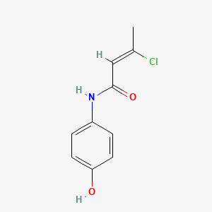 3-Chloro-4'-hydroxycrotonanilide