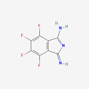 4,5,6,7-Tetrafluoro-1-imino-1H-isoindol-3-amine