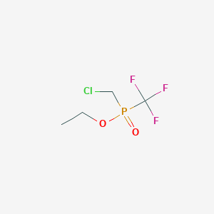 Ethyl (chloromethyl)(trifluoromethyl)phosphinate