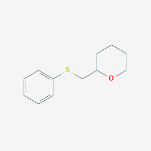 2-[(Phenylsulfanyl)methyl]oxane