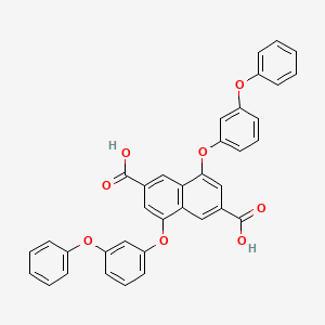 4,8-Bis(3-phenoxyphenoxy)naphthalene-2,6-dicarboxylic acid